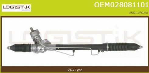 LGK OEM028081101 - Steering Gear autospares.lv