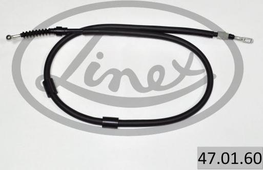 Linex 47.01.60 - Cable, parking brake autospares.lv
