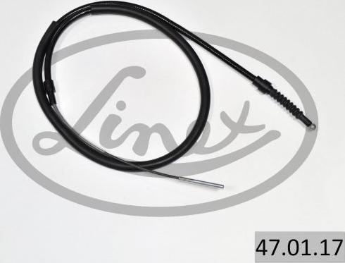 Linex 47.01.17 - Cable, parking brake autospares.lv