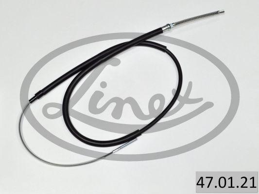 Linex 47.01.21 - Cable, parking brake autospares.lv