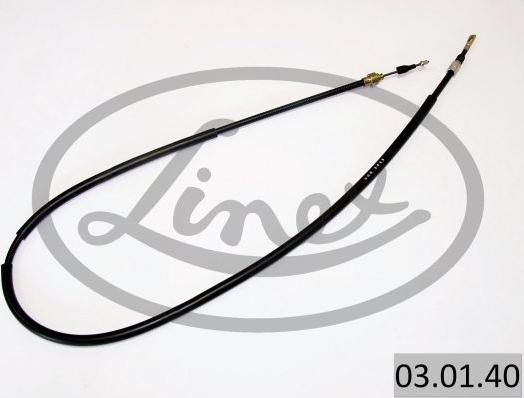 Linex 03.01.40 - Cable, parking brake autospares.lv