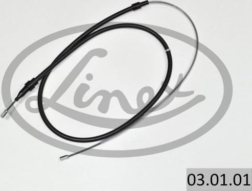 Linex 03.01.01 - Cable, parking brake autospares.lv
