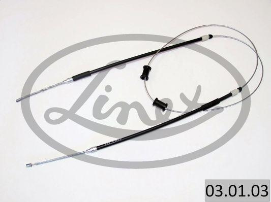 Linex 03.01.03 - Cable, parking brake autospares.lv