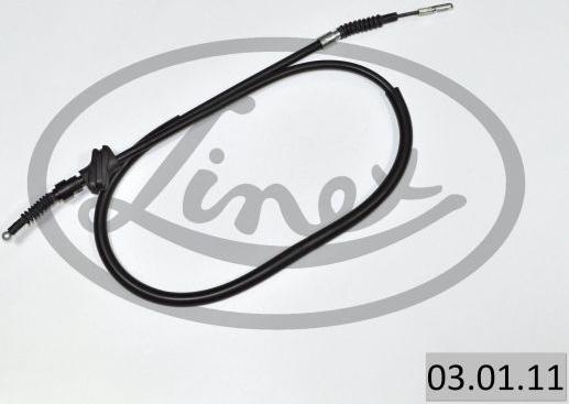 Linex 03.01.11 - Cable, parking brake autospares.lv