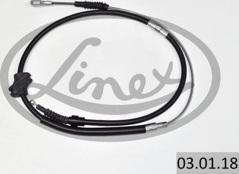 Linex 03.01.18 - Cable, parking brake autospares.lv