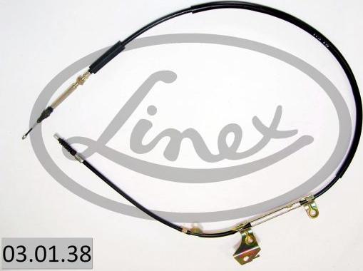 Linex 03.01.38 - Cable, parking brake autospares.lv