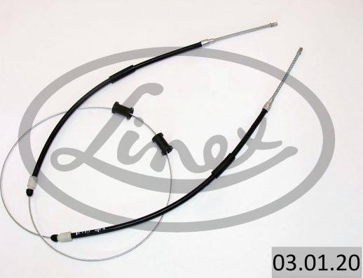 Linex 03.01.20 - Cable, parking brake autospares.lv