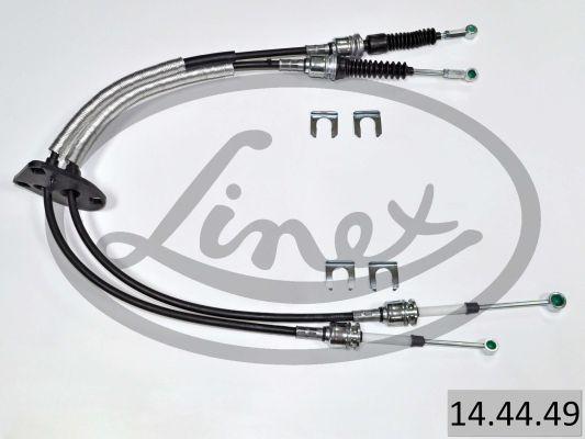 Linex 14.44.49 - Cable, tip, manual transmission autospares.lv