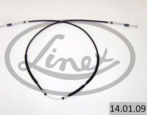 Linex 14.01.09 - Cable, parking brake autospares.lv