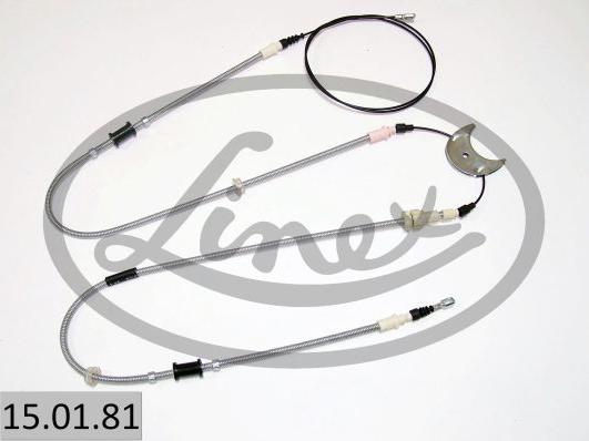 Linex 15.01.81 - Cable, parking brake autospares.lv