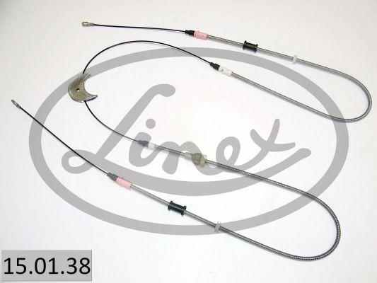 Linex 15.01.38 - Cable, parking brake autospares.lv