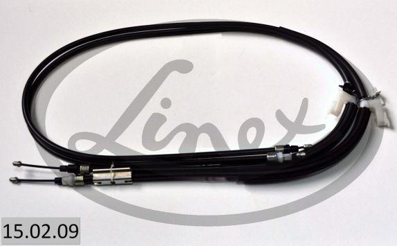 Linex 15.02.09 - Cable, parking brake autospares.lv