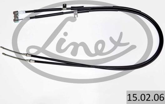 Linex 15.02.06 - Cable, parking brake autospares.lv