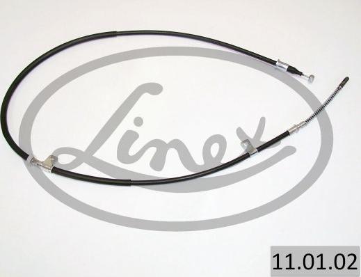 Linex 11.01.02 - Cable, parking brake autospares.lv