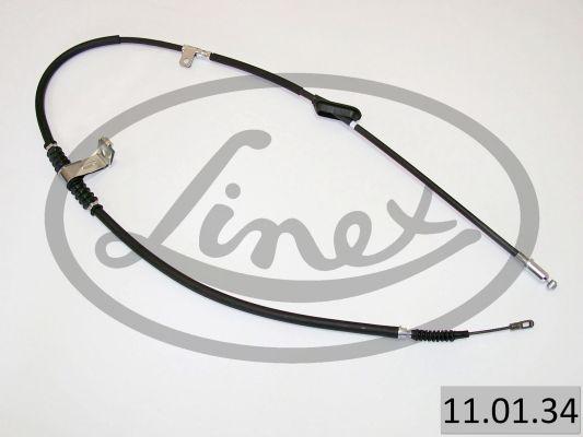 Linex 11.01.34 - Cable, parking brake autospares.lv