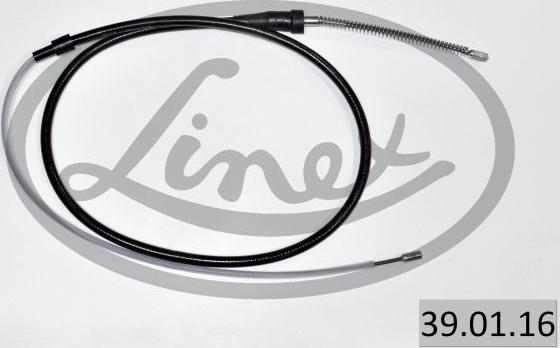 Linex 39.01.16 - Cable, parking brake autospares.lv