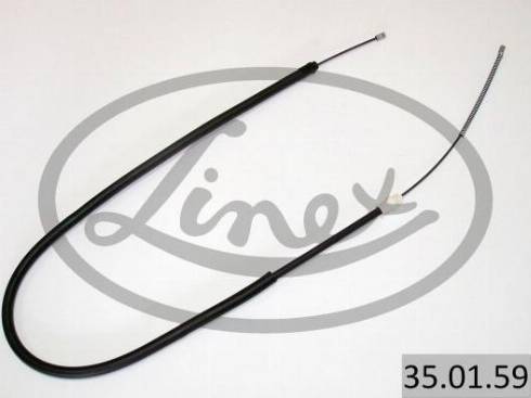 Linex 35.01.59 - Cable, parking brake autospares.lv