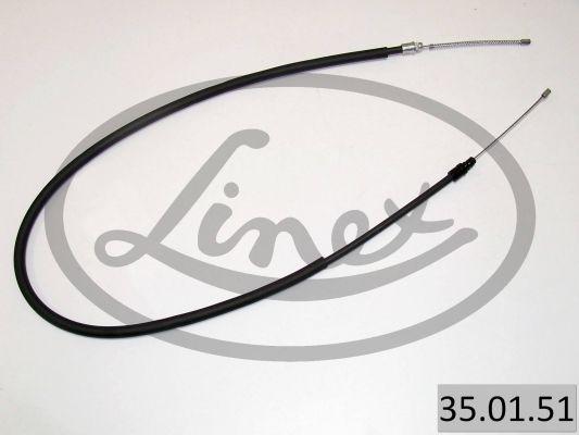 Linex 35.01.51 - Cable, parking brake autospares.lv