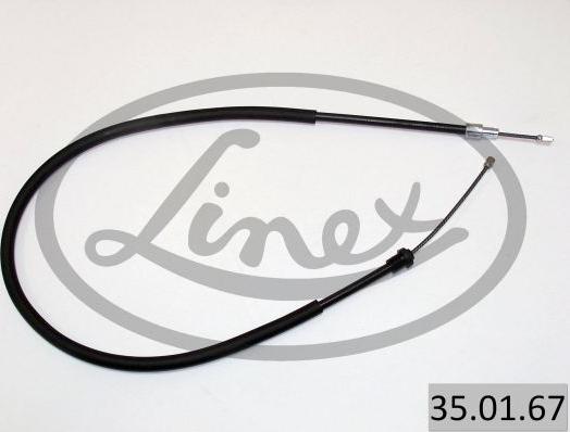 Linex 35.01.67 - Cable, parking brake autospares.lv