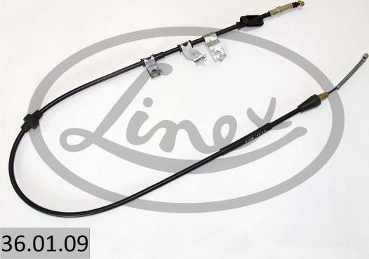 Linex 36.01.09 - Cable, parking brake autospares.lv
