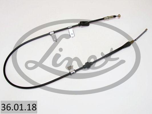 Linex 36.01.18 - Cable, parking brake autospares.lv