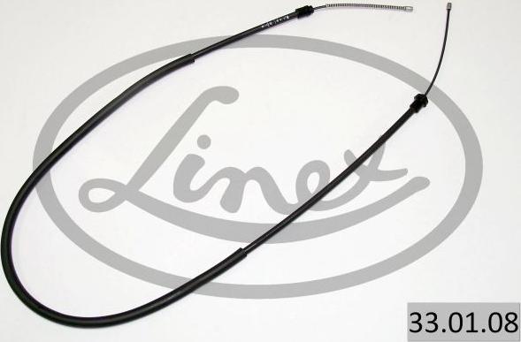 Linex 33.01.08 - Cable, parking brake autospares.lv