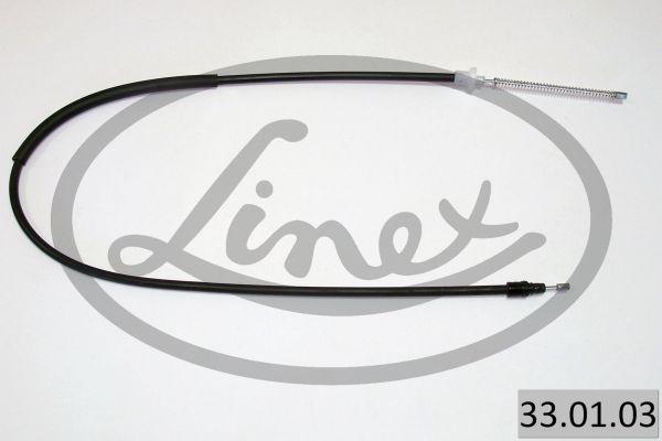 Linex 33.01.03 - Cable, parking brake autospares.lv