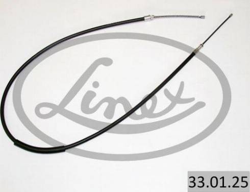 Linex 33.01.25 - Cable, parking brake autospares.lv