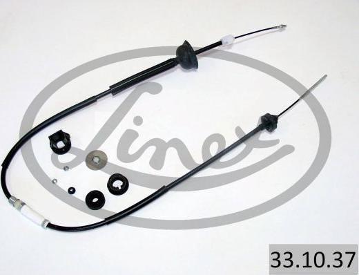 Linex 33.10.37 - Clutch Cable autospares.lv