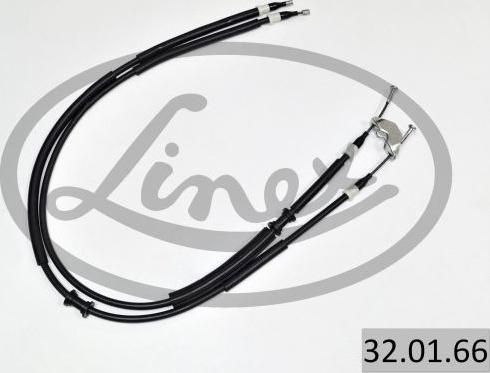 Linex 32.01.66 - Cable, parking brake autospares.lv
