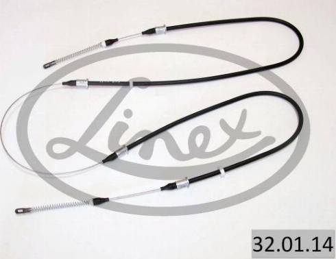 Linex 32.01.14 - Cable, parking brake autospares.lv