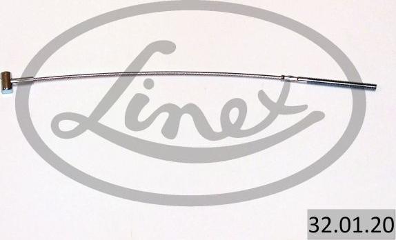 Linex 32.01.20 - Cable, parking brake autospares.lv