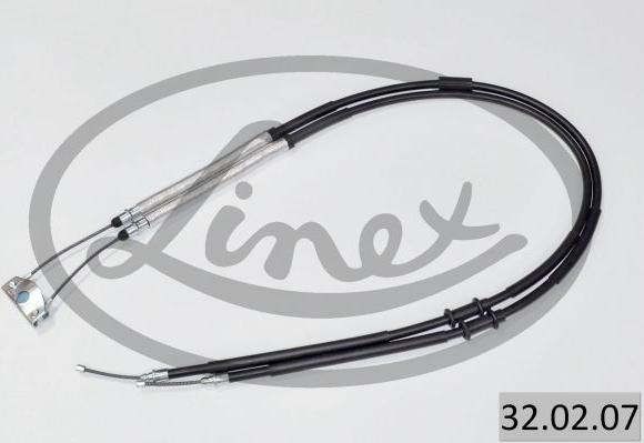 Linex 32.02.07 - Cable, parking brake autospares.lv