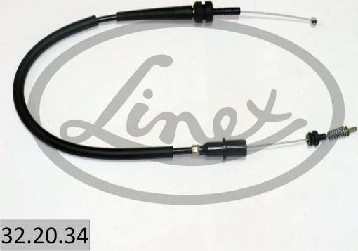 Linex 32.20.34 - Accelerator Cable autospares.lv