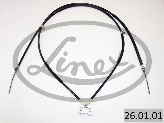 Linex 26.01.01 - Cable, parking brake autospares.lv