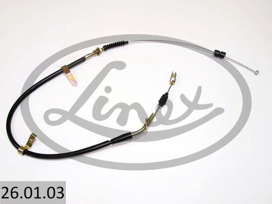 Linex 26.01.03 - Cable, parking brake autospares.lv