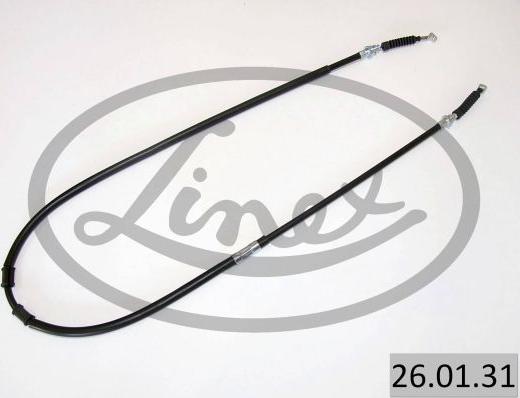 Linex 26.01.31 - Cable, parking brake autospares.lv