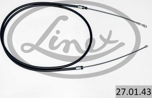 Linex 27.01.43 - Cable, parking brake autospares.lv