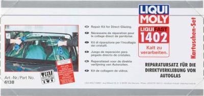 Liqui Moly 6138 - Window Adhesive autospares.lv