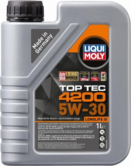 Liqui Moly 8973+8972 - Engine Oil autospares.lv