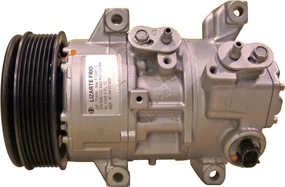 Lizarte 81.04.03.009 - Compressor, air conditioning autospares.lv