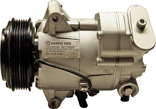 Lizarte 81.06.19.006 - Compressor, air conditioning autospares.lv
