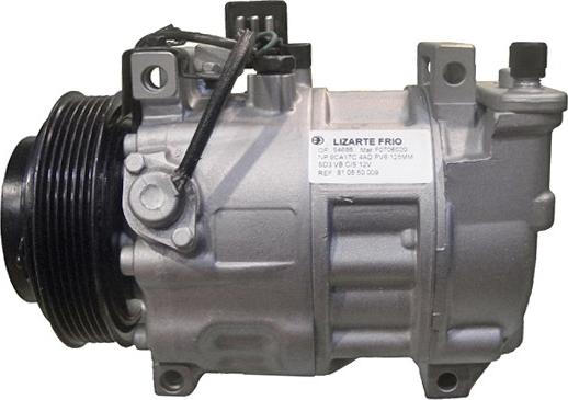 Lizarte 81.08.50.009 - Compressor, air conditioning autospares.lv