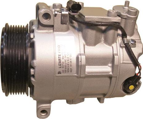 Lizarte 81.08.57.002 - Compressor, air conditioning autospares.lv