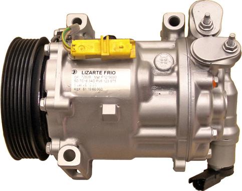 Lizarte 81.10.60.003 - Compressor, air conditioning autospares.lv