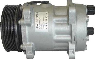 Lizarte 81.10.26.136 - Compressor, air conditioning autospares.lv