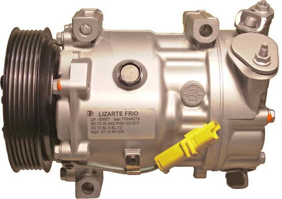 Lizarte 71.10.60.005 - Compressor, air conditioning autospares.lv