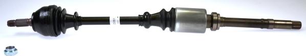 Löbro 302917 - Drive Shaft autospares.lv