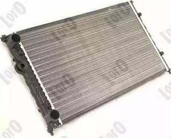 Loro 046-017-0005 - Radiator, engine cooling autospares.lv