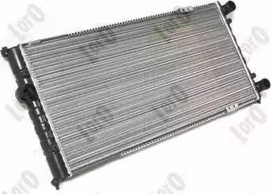 Loro 046-017-0006 - Radiator, engine cooling autospares.lv